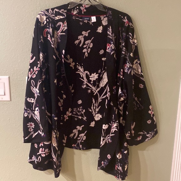 Basic Editions Jackets & Blazers - Basic Edition Kimono Style Jacket